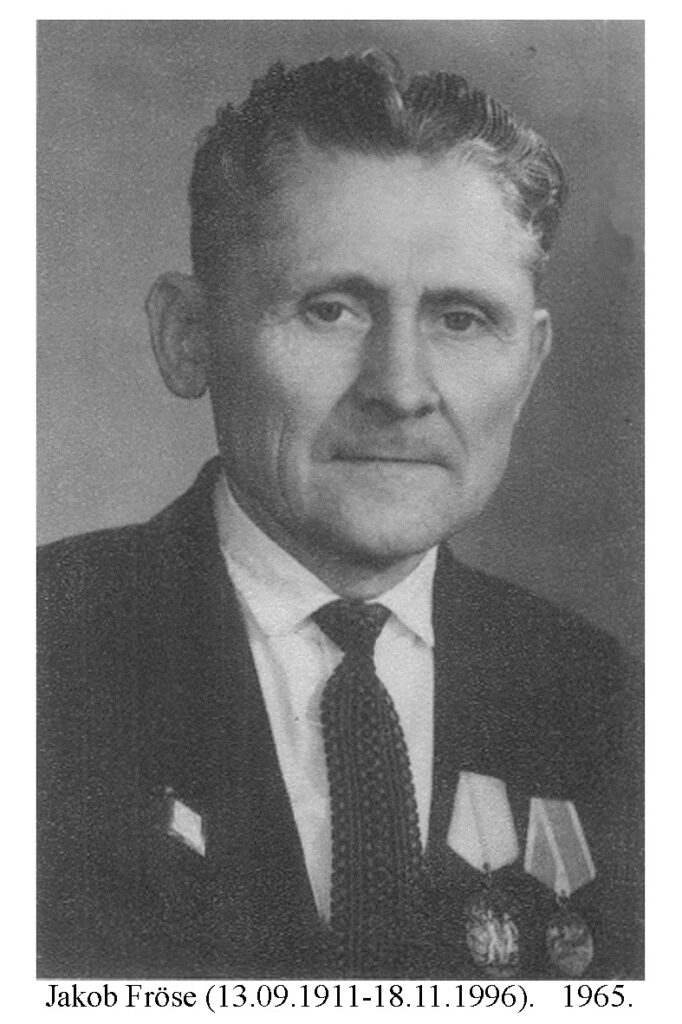 История Моей Жизни И Жизни Ближних Предков. Jakob Fröse (1911-1996.